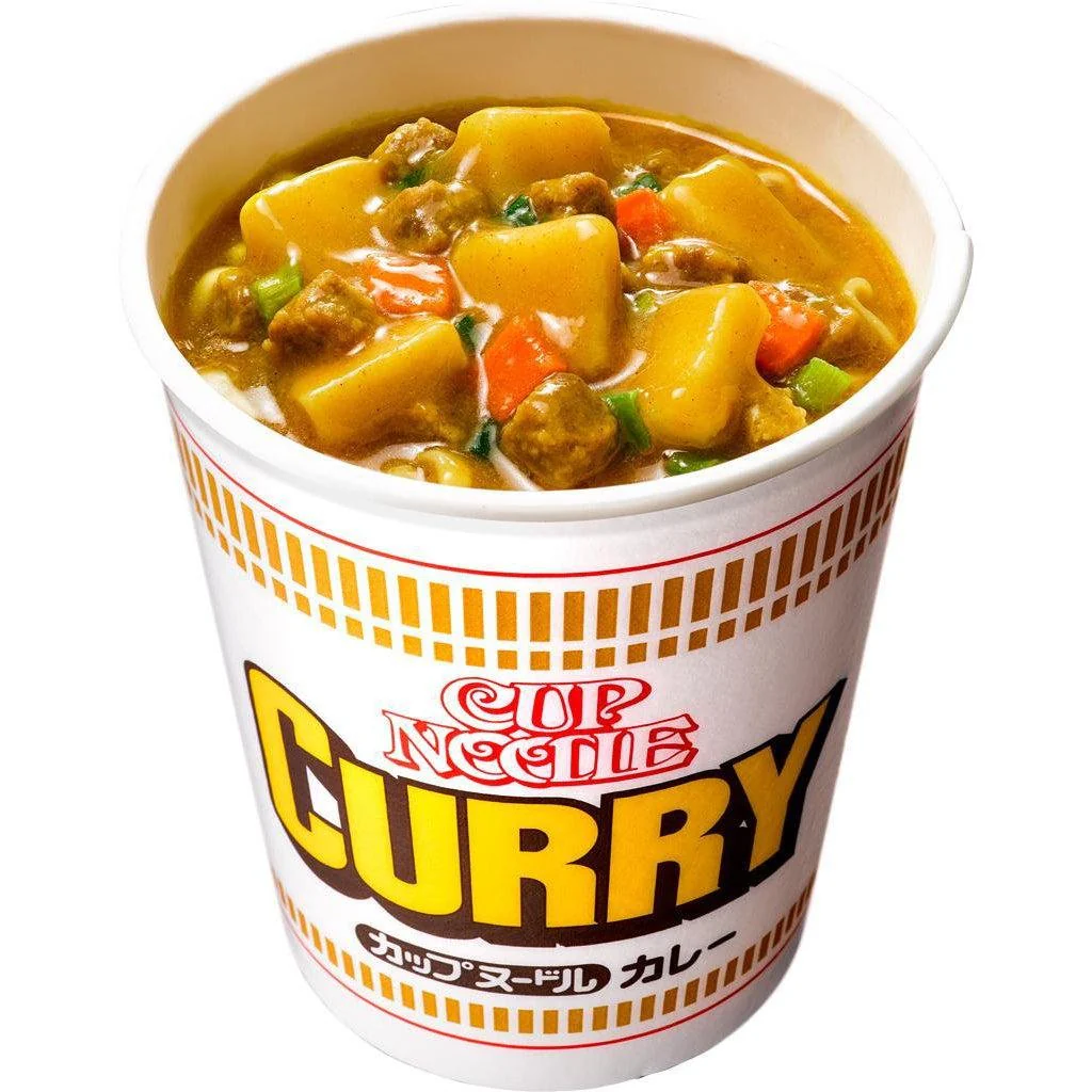 Nissin Cup Noodle Curry Instant Curry Ramen Noodles (Pack of 3) - Image 3